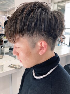 バイフィフス 原宿/表参道(by fifth) 前下がりマッシュ/サイドグラデーション/ツーブロック/無造作