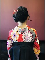 ブルーム ヘア デザイン(bloom hair design)&nbsp;編み込みアップスタイル