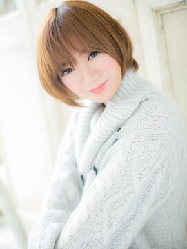 モッズ ヘア 福岡姪浜店(mod's hair) *mod's姪浜*…大人かわいいインナーカラーツヤ髪小顔ミニボブe