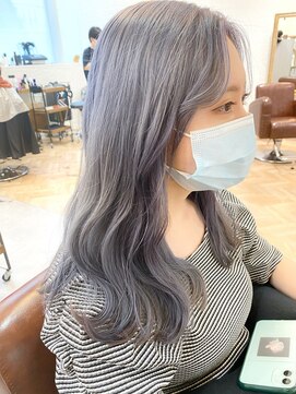 カモン(CAMON) 【ブリーチ必須】ラベンダーグレージュ