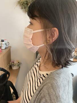 ジョワイユヘアーデザイン(Joyeux) joyeux インナーカラーのボブスタイル