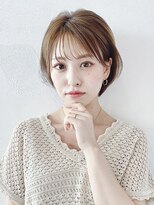 アイティーバイアルバム 藤沢店(IT by ALBUM) 耳掛けショート_カーキグレージュマッシュショート_58031