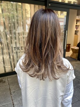 トリート 海浜幕張店(TREAT) くびれヘア×ハイライト_海浜幕張