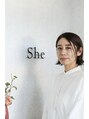 シー 豊川店(She)/阿部  【大人女性の為の個室美容院】