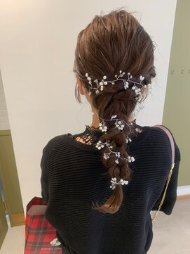 エミィ(emme) 【emme×笹川】ヘアアレンジ