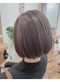 豊橋ビーシャイン★1.5工程ハイライト ミントグレージュ