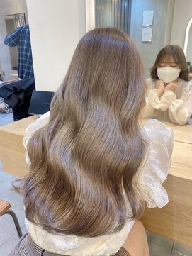 ジーナ 梅田茶屋町(Zina) 髪質改善＊艶髪ベージュ＊くびれヘア【Zina 】