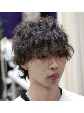 バーバーズ ストーリア(BARBERS STORIA) マッシュウルフパーマ