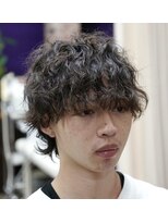 バーバーズ ストーリア(BARBERS STORIA) マッシュウルフパーマ