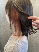 ガーデンエス 府中店(GARDENes)&nbsp;【結んで隠せるインナーカラー】×【チェリーレッド】