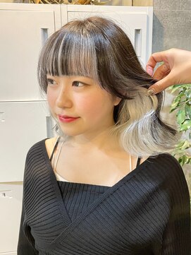 カリーナコークス 原宿 渋谷(Carina COKETH) インナーカラー/イヤリングカラー/ダブルカラー/レイヤーカット