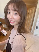 イーストハムネオ(EAST HAM NEO) フェイスレイヤー/レイヤーカット/ベージュ