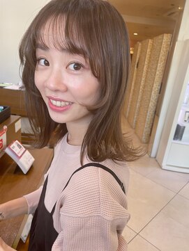 イーストハムネオ(EAST HAM NEO) フェイスレイヤー/レイヤーカット/ベージュ