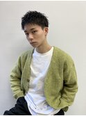 メンズショート/ショートパーマ