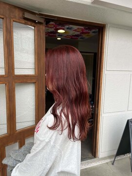 ヘアラボ シロ(Hair lab.Shiro) オレンジカラー