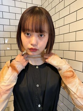 リフル 八王子(RIFULL) ハイライト　レイヤー ショートヘア　ボブ　くびれレイヤー