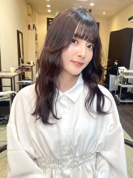 シオ ヘアー デザイン(Sio. hair design) 春の暗髪 lavender☆