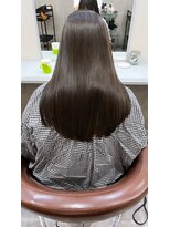 アンダーバーホワイト 広島 本通店(_WHITE)&nbsp;酸性ストレート/オリーブベージュ/縮毛矯正