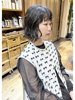 モナン(monan) ウェーブパーマボブパーマボブショートウェーブミディアムパーマ