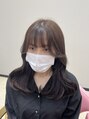 ブレイク 藤枝店(BREK) 韓国風顔まわりレイヤーは結んでもおろしても可愛い♪