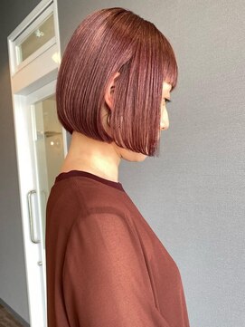 キティン 吉祥寺(kitin) 《kitin吉祥寺》　ピンクラベンダー　ハイトーン　ボブ