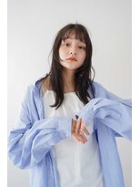 トクテ 吉祥寺(tokute)&nbsp;くびレイヤーエモージュ前髪ピンクベージュワンカール/吉祥寺