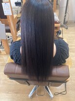 グランバイ アトリエドングリ(Grand × AtlierDonguri) お客様髪質改善データ1357(色むら直し)