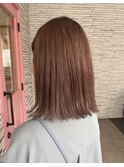 外ハネスタイル