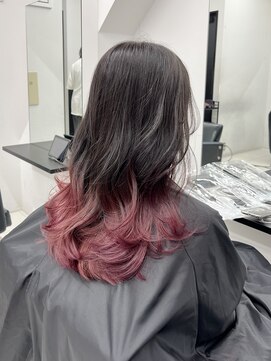 アライブ キチジョウジ(ALIVE Kichijoji) 【ALIVE吉祥寺】ワインレッドグラデーションカラー