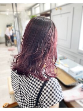 ヴェルム ヘア デザイン(Velum.HAIR DESIGN) チェリーピンク