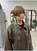 ハイトーンベージュ/グラデーションベージュ/ショート/＊132