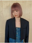 ミニマルスタイリッシュボブ