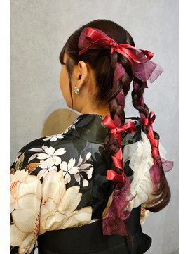 ウィスプ 赤羽店(wisp) リボンツインテール☆