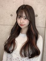 ルフレ 新宿三丁目(Reflet) お客様カタログ＃新宿髪質改善ブリーチハイトーンエクステ韓国