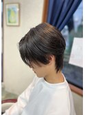 襟足長めショート