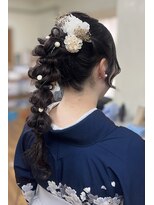 ガーデン 銀座(GARDEN)&nbsp;ヘアセット/お呼ばれヘア/結婚式/参列/編み下ろし/編み込み