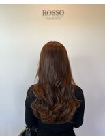 ロッソ ヘアアンドスパ 北千住店(Rosso Hair&SPA)&nbsp;ロングウェーブスタイル【北千住】