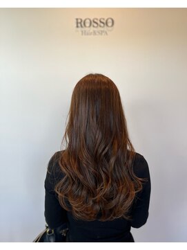 ロッソ ヘアアンドスパ 北千住店(Rosso Hair&SPA) ロングウェーブスタイル【北千住】