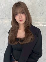 ★くびレイヤーロングエモージュイメチェンフルバングカット