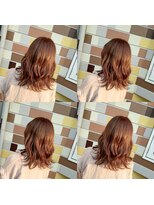 ジーアンドジー(G&G)&nbsp;セミロングベージュカラー