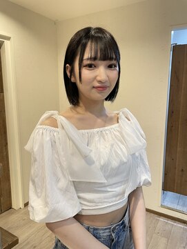 ユニコ(unico) 地毛風カラー/ボブ