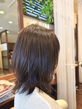 エニィ 池袋西口(Any) ホワイトグレージュ/デジタルパーマ/チェリーブラウン/西池袋