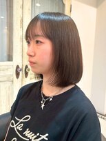 リリー(Rilie)&nbsp;ボブ/ボブレイヤー/顔周りレイヤー/艶髪/絹髪/マロンブラウン