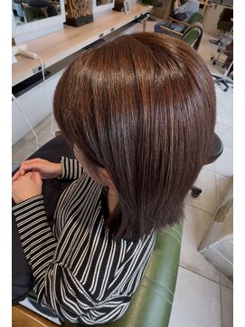 アース 志木店(HAIR & MAKE EARTH) 白髪ぼかしハイライト