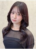 小顔見せ顔周りカット/20代/30代/40代/フェザーバング