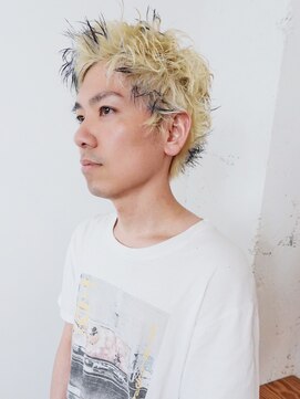 アルバム 渋谷パルコ(ALBUM) 韓国マッシュフェザーパーマスパイキーショート_ba554671