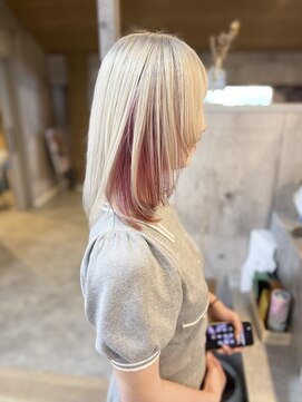 エルフグローリー(elf -glory-) 【個性を出して可愛く】ホワイト×ピンク