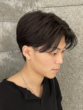 ニアウ 伊勢崎連取店(Niau) センターパートニュアンスパーマフェザーパーマ眉毛