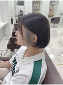 インナーカラー×ボブヘア