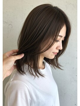 アントワープトーキョー(antwerp TOKYO) 大人艶髪代酸性ストレート髪質改善縮毛矯正丸みレイヤー